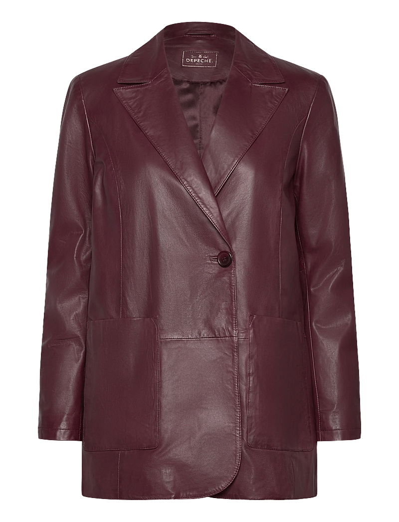 DEPECHE - MayaDEP Blazer - forårsjakker - 198 dark blossom - 0