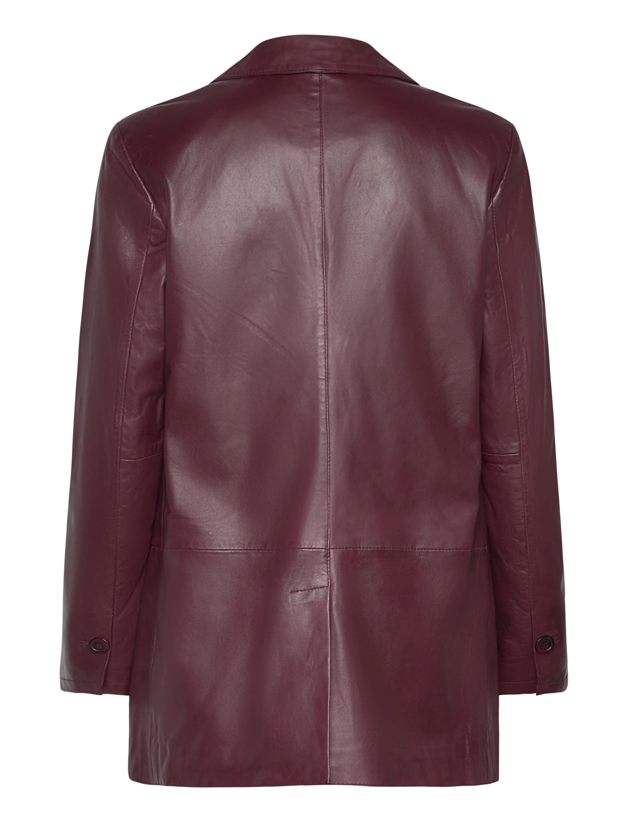 DEPECHE - MayaDEP Blazer - læderjakker - 198 dark blossom - 1