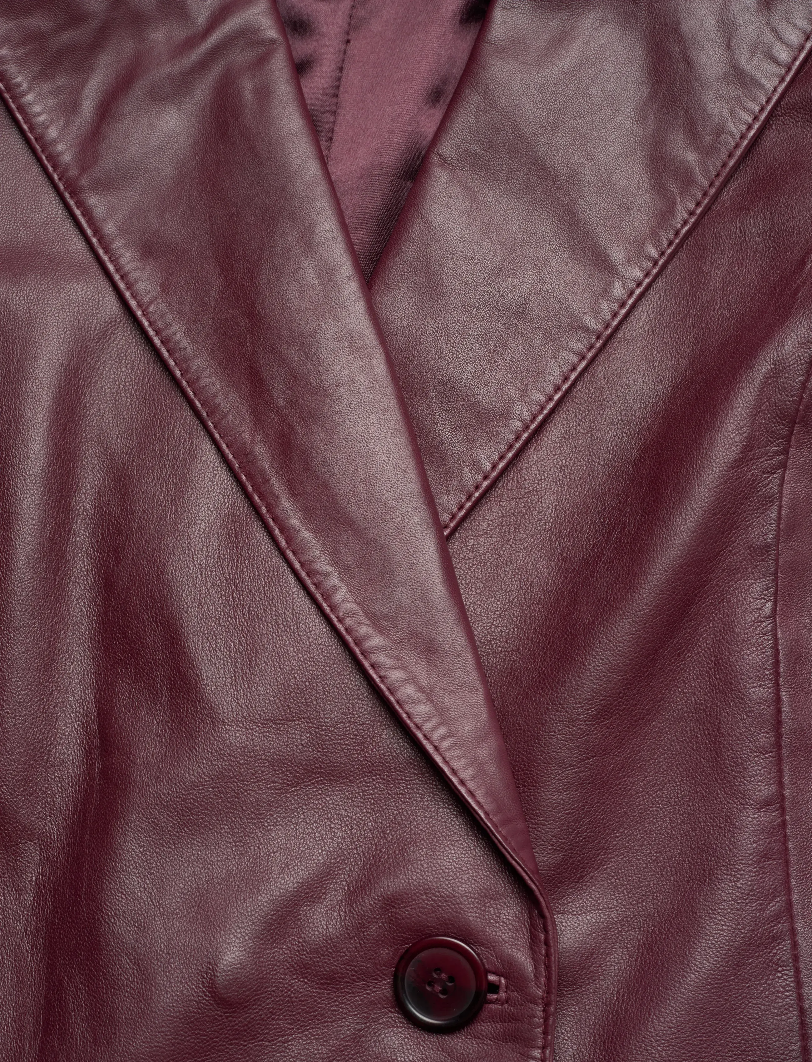 DEPECHE - MayaDEP Blazer - læderjakker - 198 dark blossom - 2
