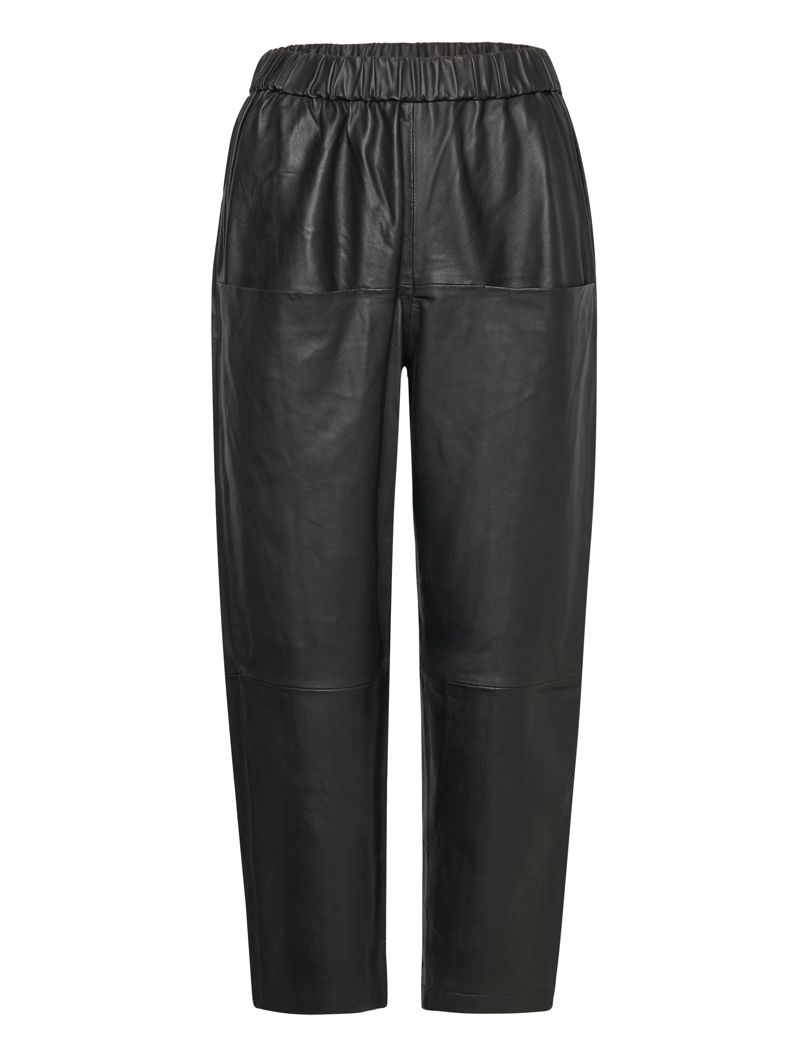 DEPECHE Pants, 44, Trousers, Schwarz - Leather Leggings-trousers, Frauen