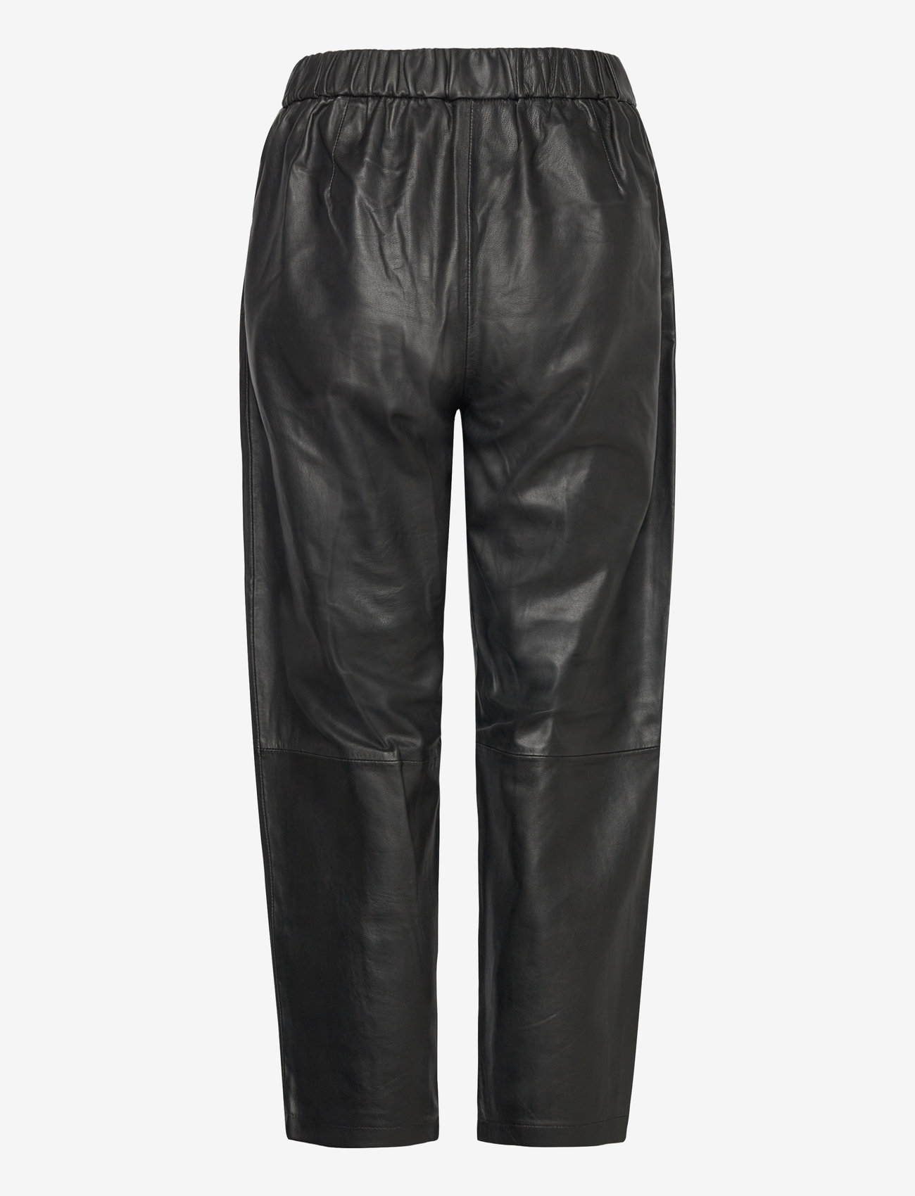 DEPECHE - Pants - læderbukser - 099 black (nero) - 1