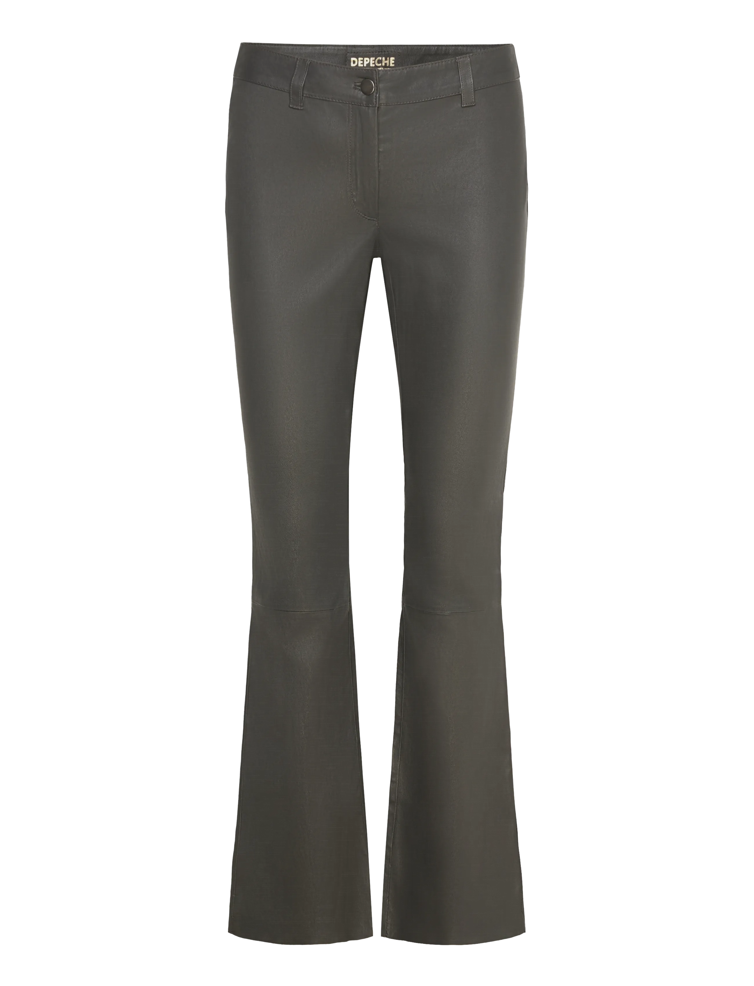 DEPECHE Pants, 32, Trousers, Grau - Leather Leggings-trousers, Frauen