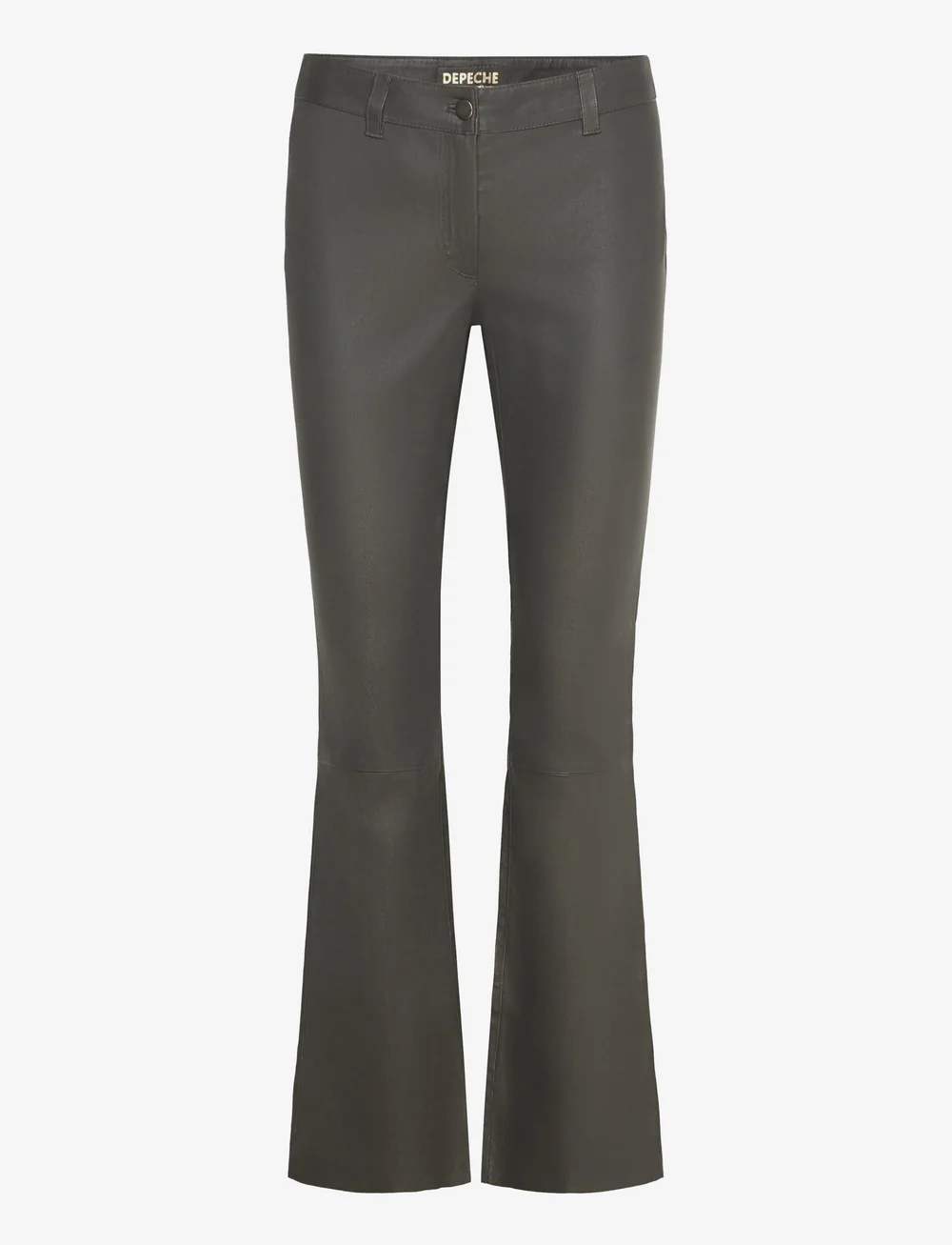 DEPECHE - Pants - lederhosen - 129 dark grey - 0