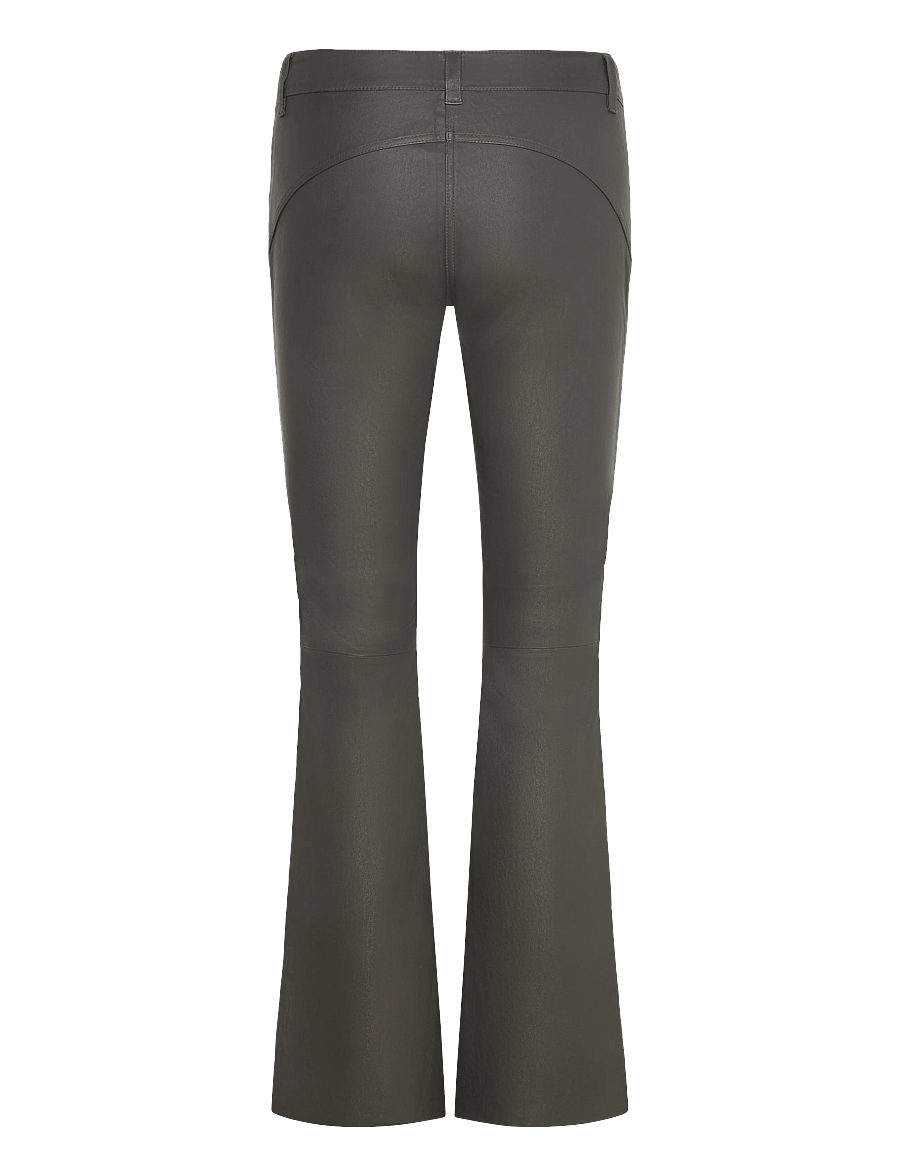 DEPECHE - Pants - lederhosen - 129 dark grey - 1