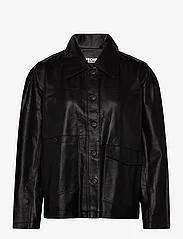 DEPECHE - LauraDEP Jacket - spring jackets - 099 black (nero) - 0