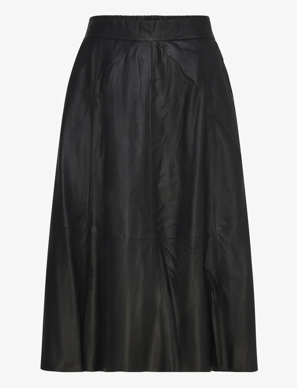 DEPECHE - ElinorDEP Leather Skirt - jupes en cuir - 099 black (nero) - 0