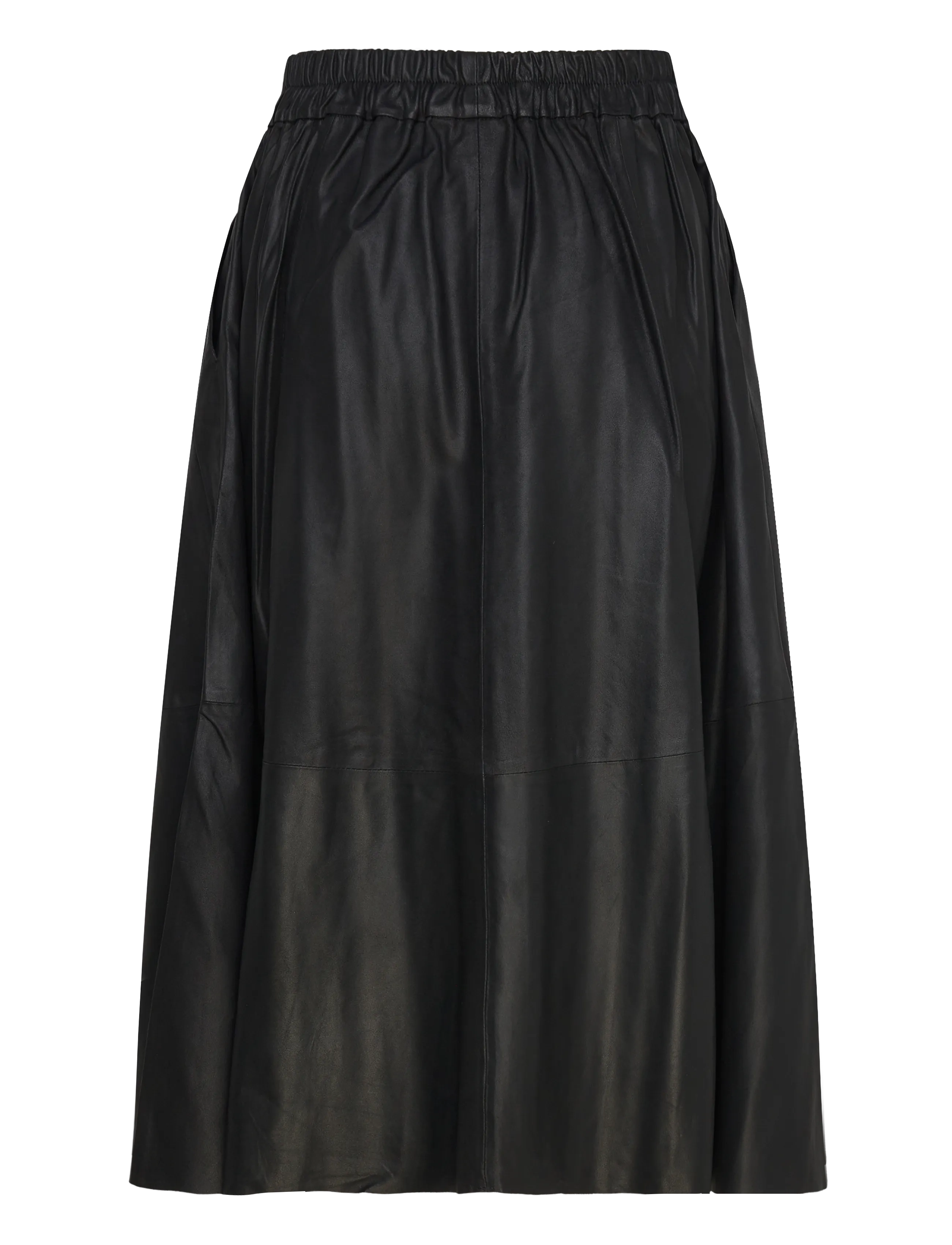 DEPECHE - ElinorDEP Leather Skirt - nahkahameet - 099 black (nero) - 1