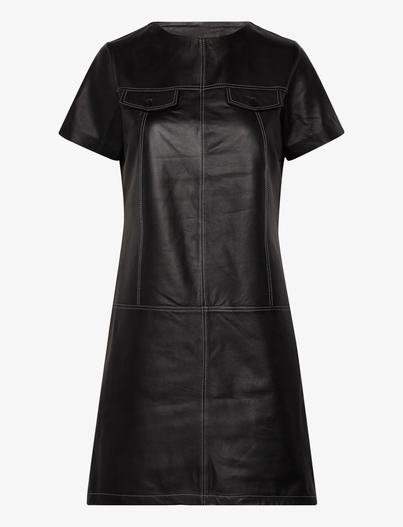 DEPECHE - Dress - sukienki krótkie - 099 black (nero) - 0