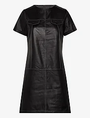 DEPECHE - Dress - Īsas kleitas - 099 black (nero) - 0