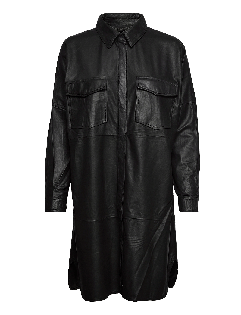 DEPECHE - Shirt - hemdkleider - black - 0