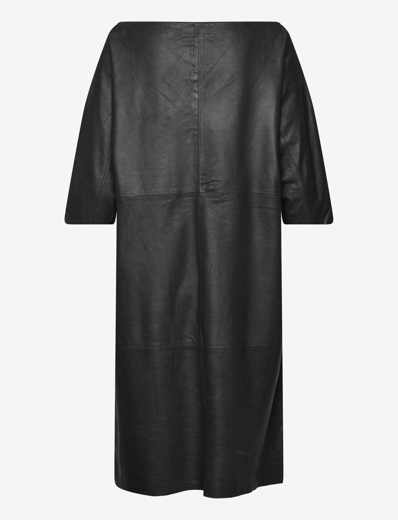 DEPECHE - OliviaDEP Leather Dress - midikleider - 099 black (nero) - 1