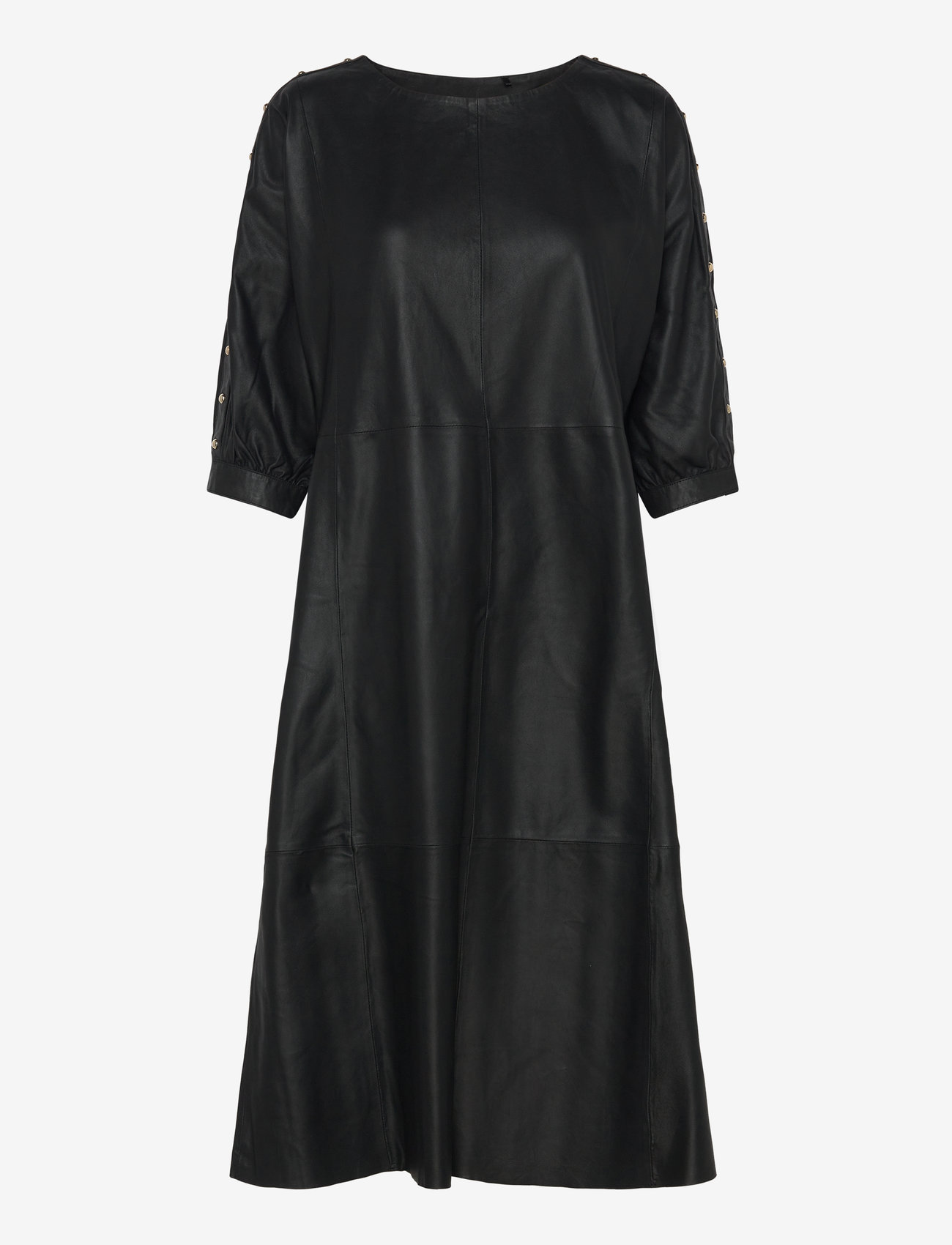 DEPECHE - PennyDEP Dress - midikleidid - 099 black (nero) - 0