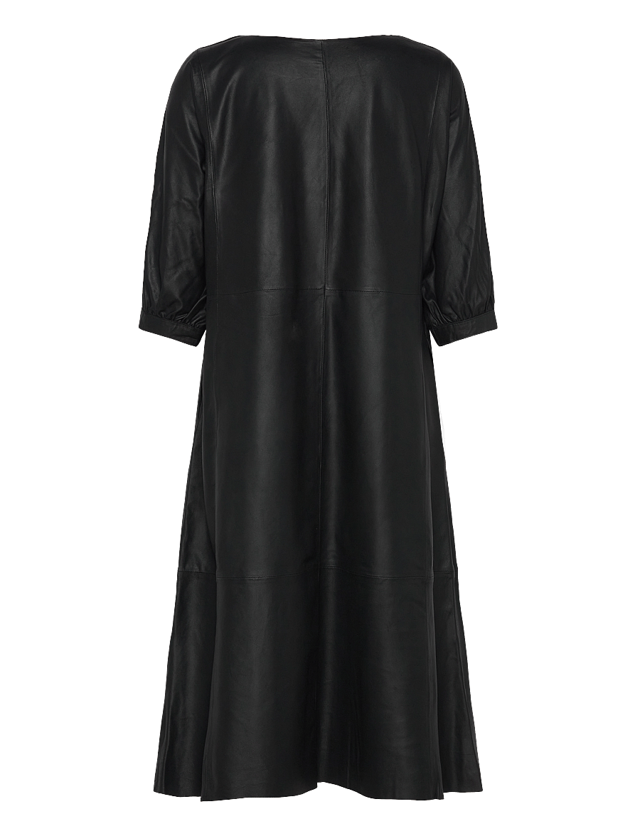 DEPECHE - PennyDEP Dress - midi kjoler - 099 black (nero) - 1