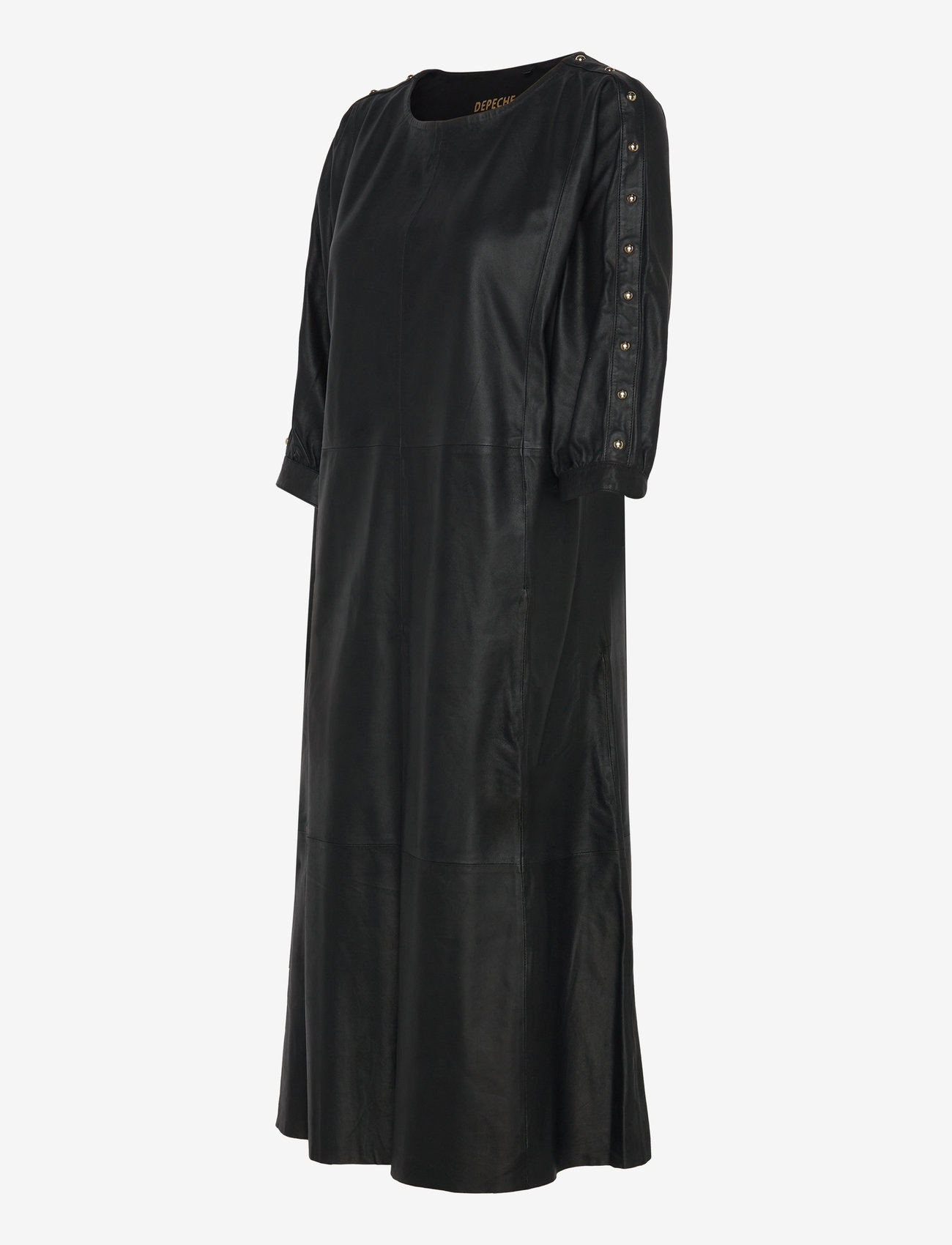 DEPECHE - PennyDEP Dress - midikleidid - 099 black (nero) - 2