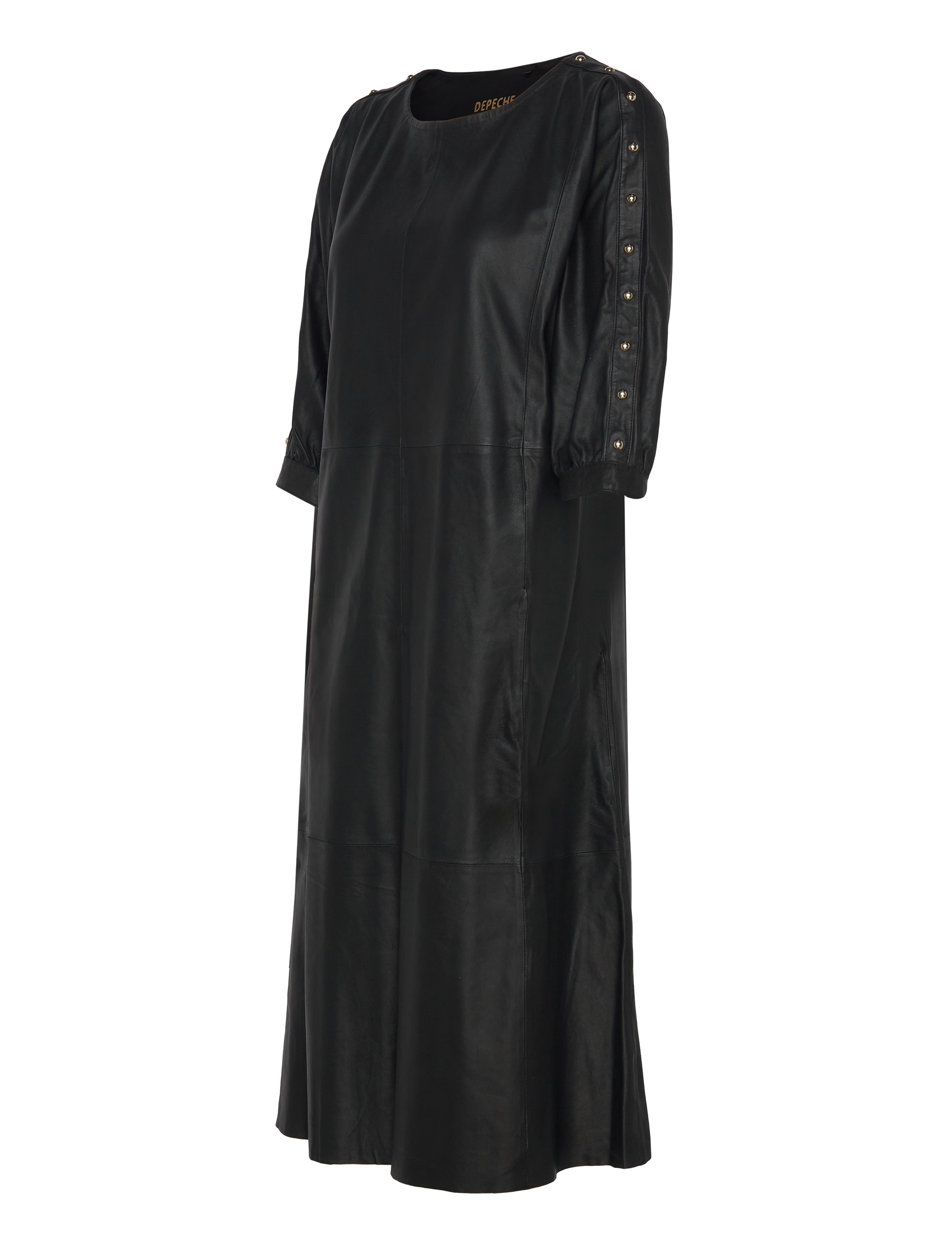 DEPECHE - PennyDEP Dress - midikleidid - 099 black (nero) - 2