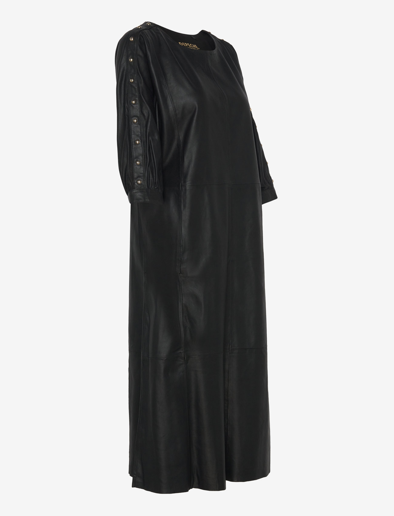 DEPECHE - PennyDEP Dress - midikleidid - 099 black (nero) - 3