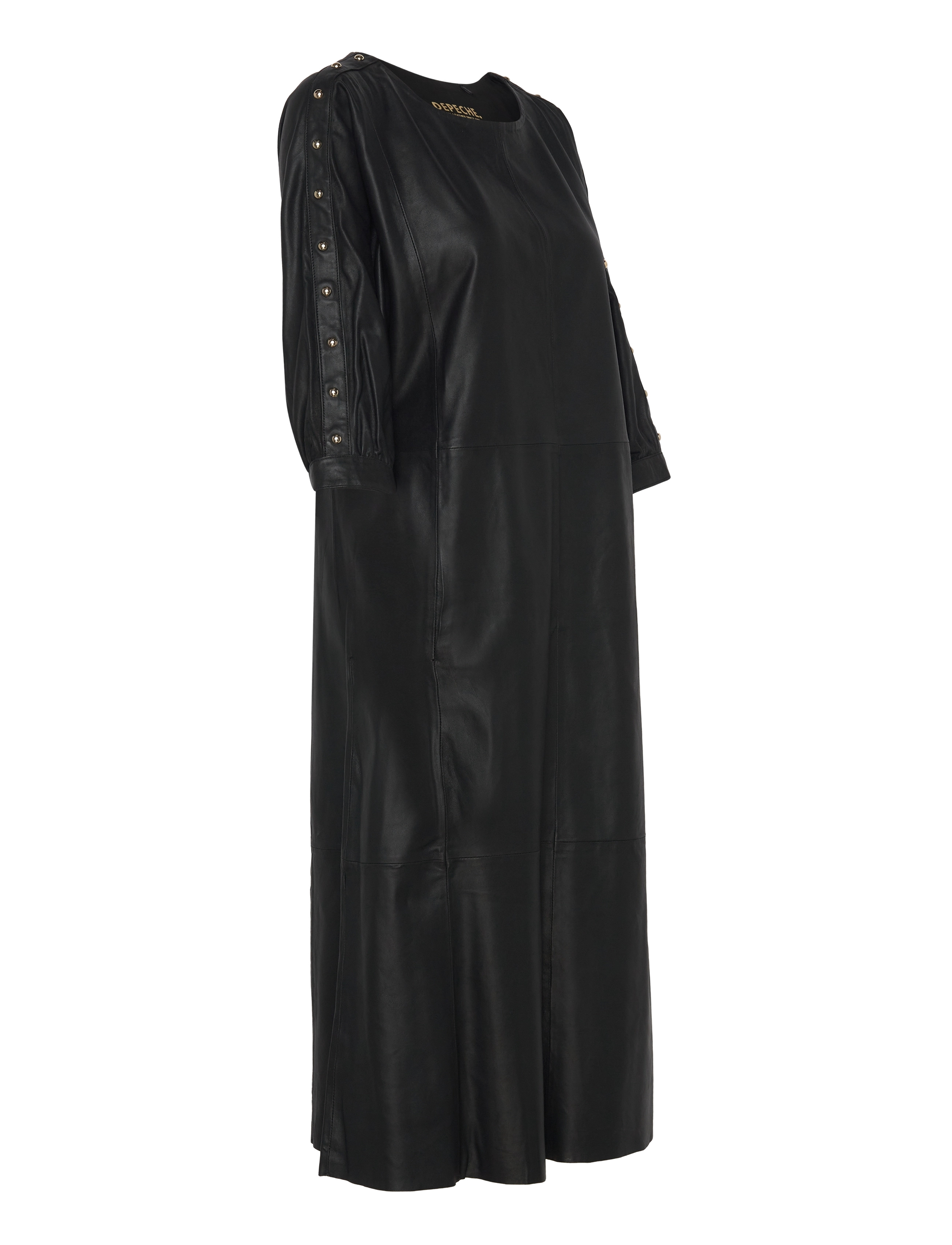 DEPECHE - PennyDEP Dress - midikleidid - 099 black (nero) - 3