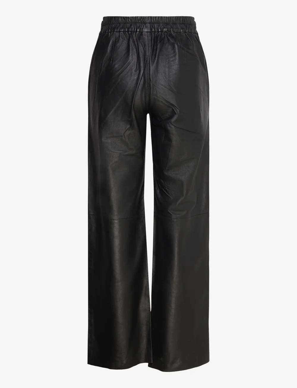 DEPECHE - AlmaDEP Pant - læderbukser - 099 black (nero) - 1