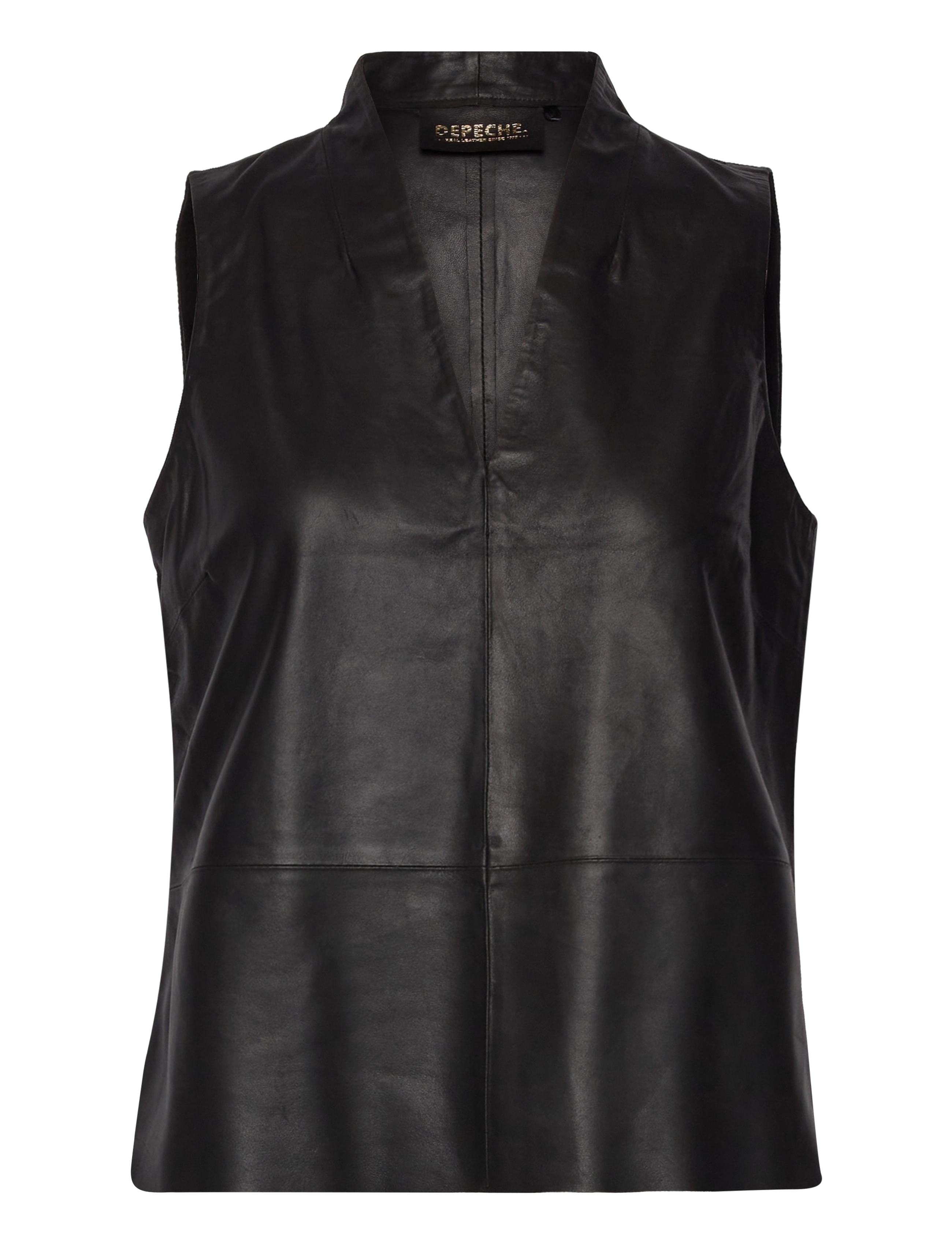 DEPECHE Tirsadep Top, 36, Black, Veste > Denim Veste, Dame
