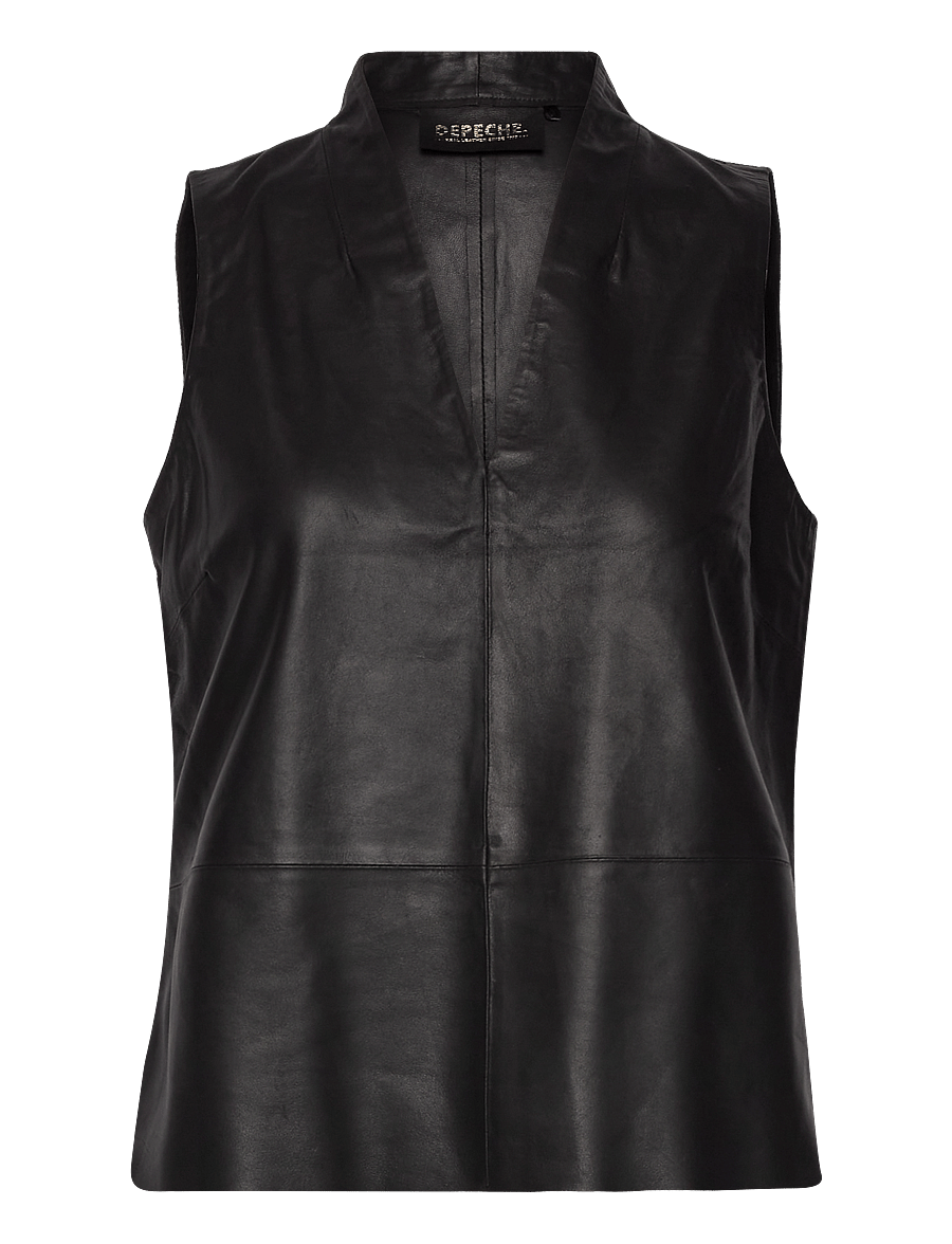 DEPECHE - TirsaDEP Top - blouses sans manches - 099 black (nero) - 0