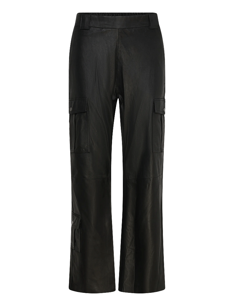 DEPECHE - AmilyDEP Pant - lederhosen - 099 black (nero) - 0