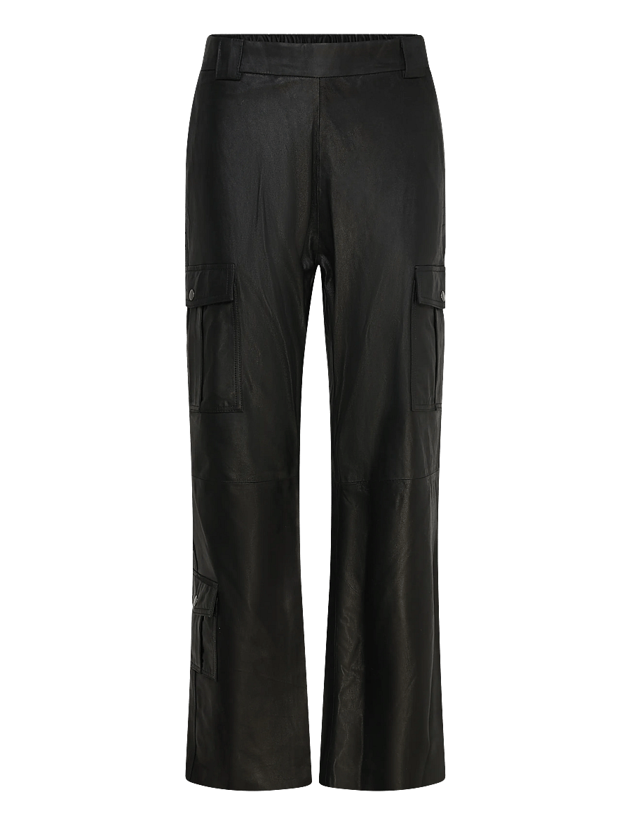 DEPECHE - AmilyDEP Pant - lederhosen - 099 black (nero) - 0