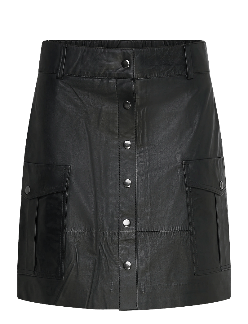 DEPECHE - DawnDEP Skirt - skinnkjolar - 099 black (nero) - 0
