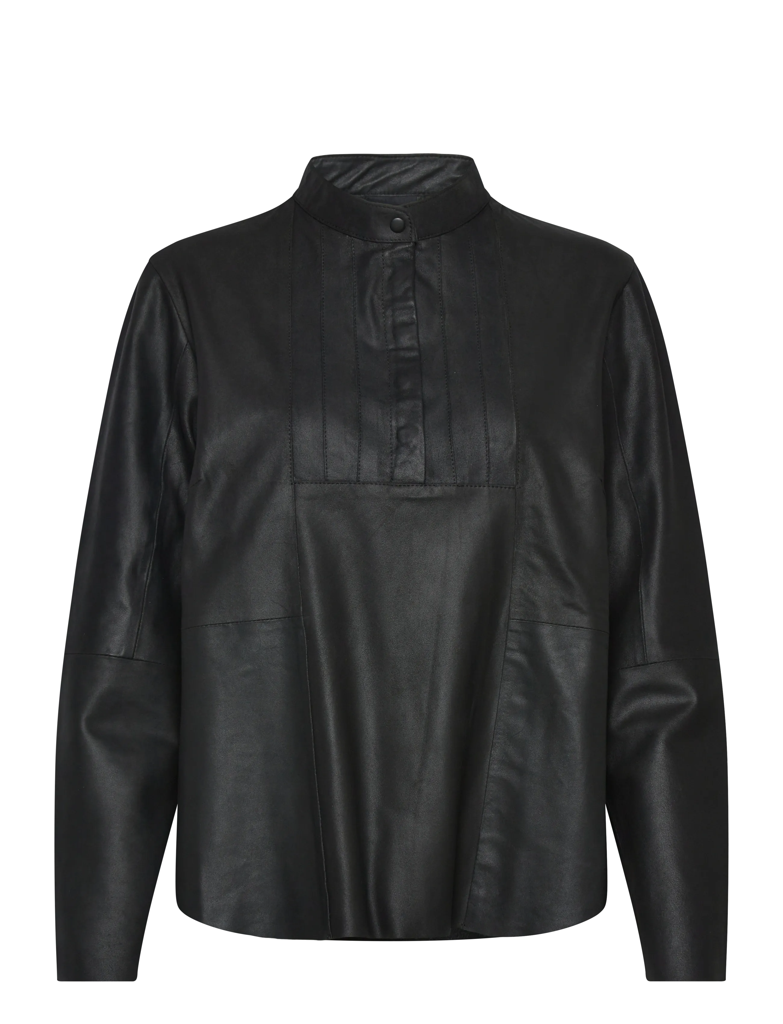 DEPECHE Tonadep Blouse, 40, Black, Bluser > Langærmede, Dame