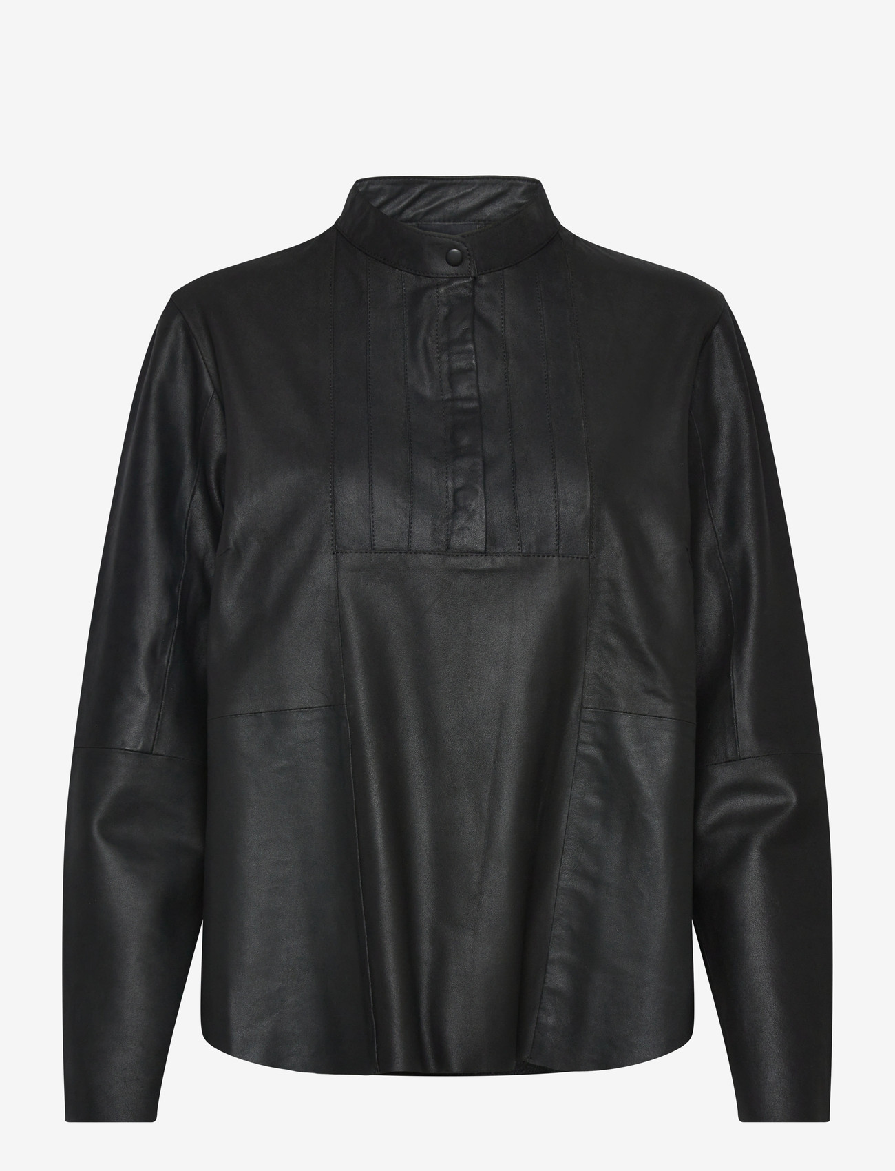 DEPECHE - TonaDEP Blouse - langärmlige blusen - 099 black (nero) - 0