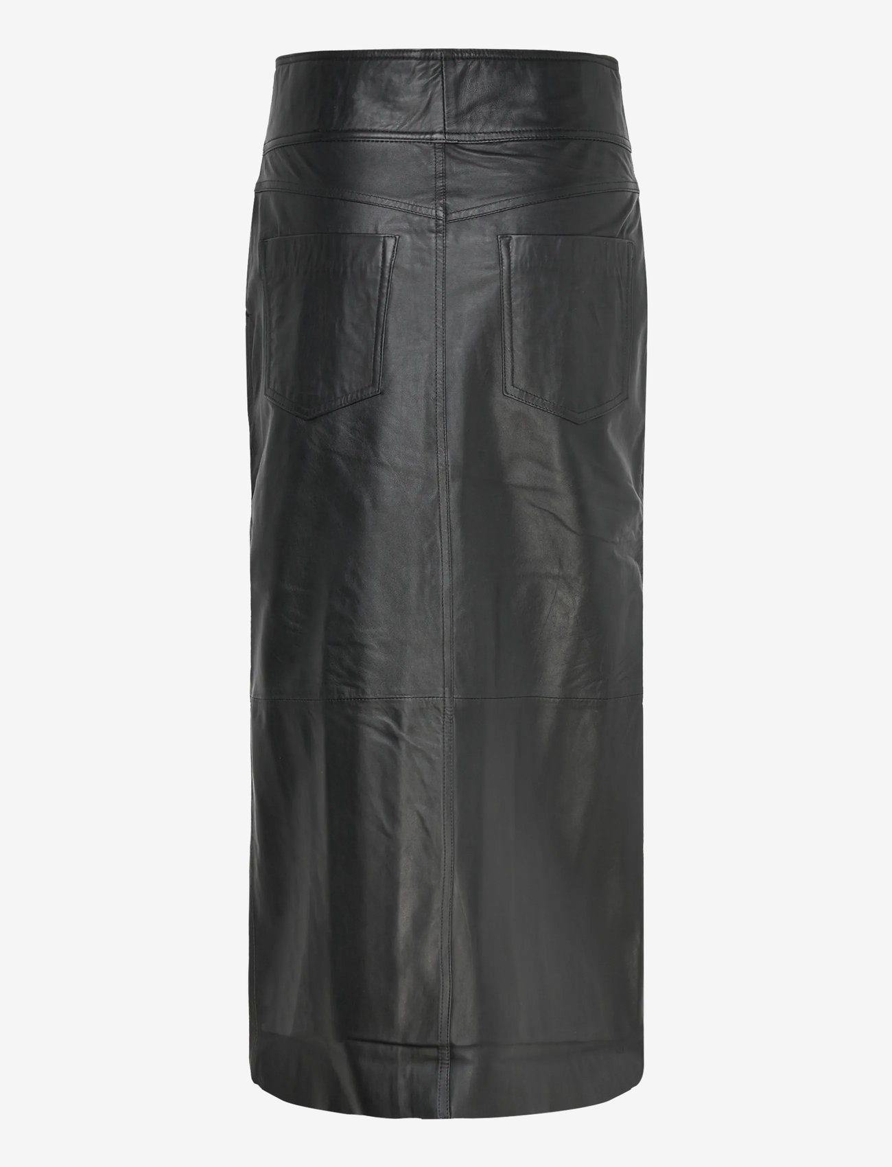 DEPECHE - ElinaDEP Skirt - lederröcke - 099 black (nero) - 1