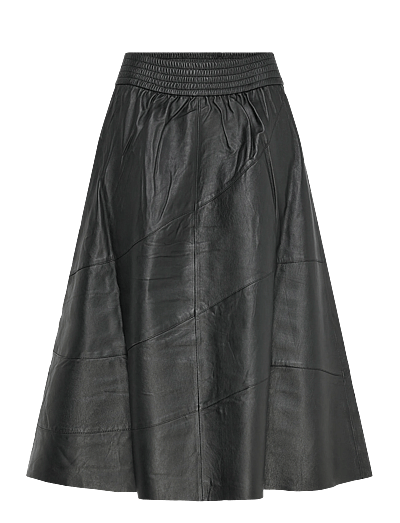 DEPECHE RigaDEP Skirt - Hversdagsleg Tíska - 099 BLACK (NERO) / black