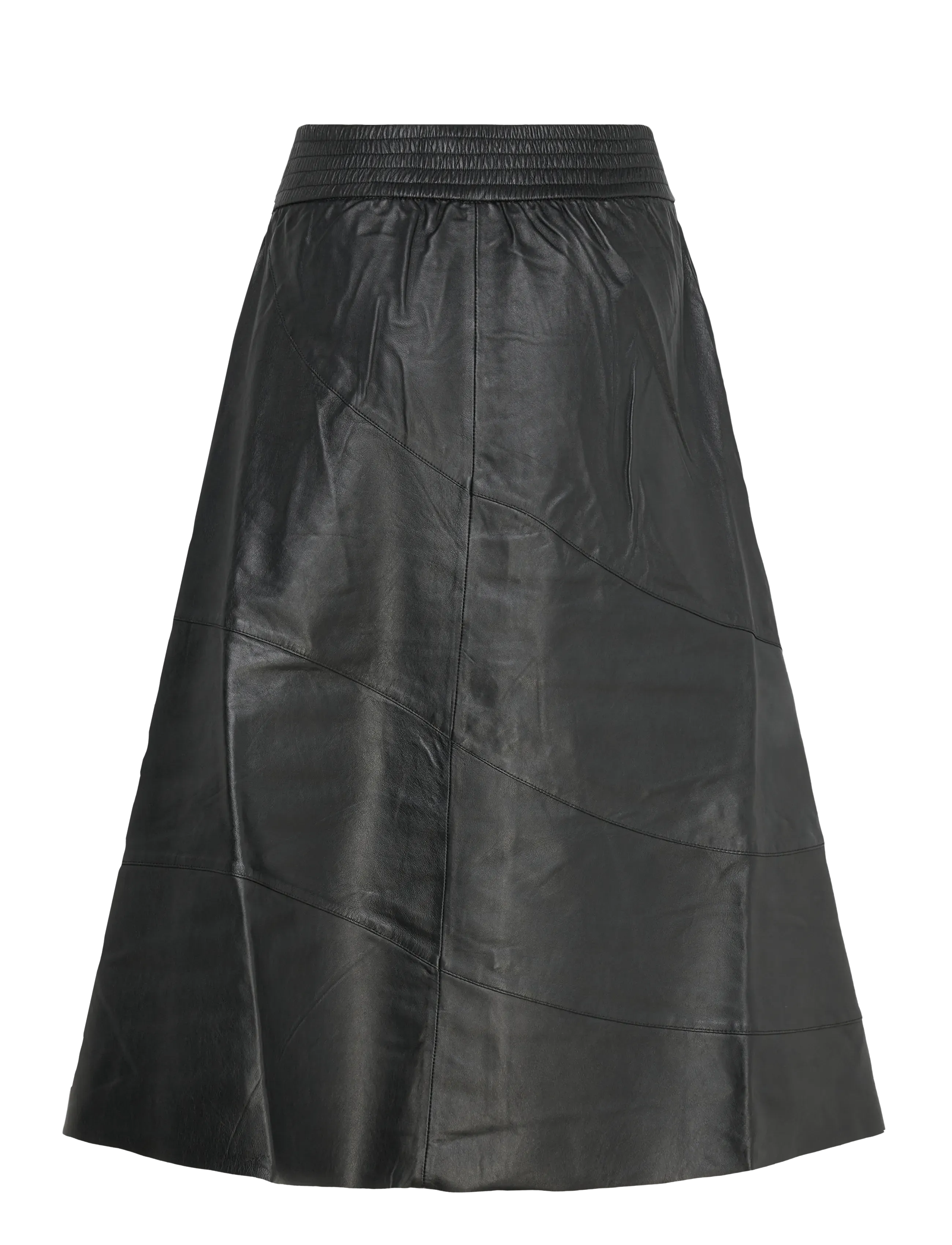 DEPECHE - RigaDEP Skirt - lederröcke - 099 black (nero) - 1