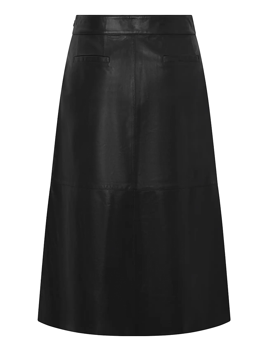 DEPECHE - LisaDEP Skirt - spódnice skórzane - 099 black (nero) - 1