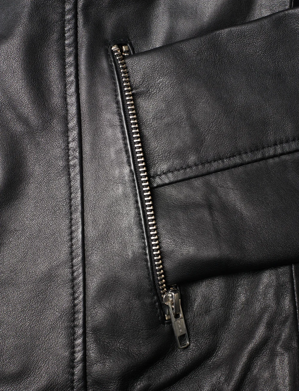 DEPECHE - NoelleDEP Jacket - læderjakker - 099 black (nero) - 3