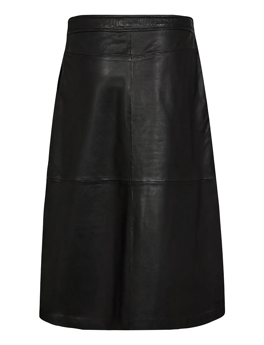 DEPECHE - KenyaDP Skirt - 099 black (nero) - 1