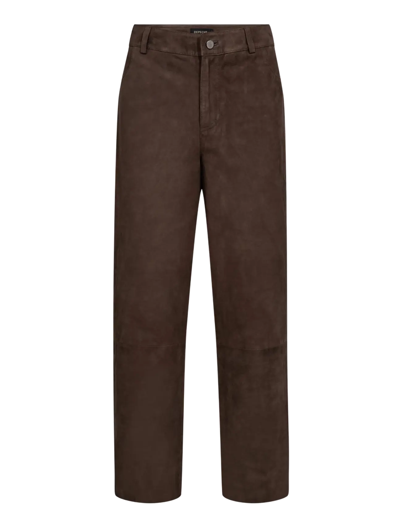 DEPECHE NaomiDEP HW Pant 7/8 Length - Hosen - 217 DEER / brown