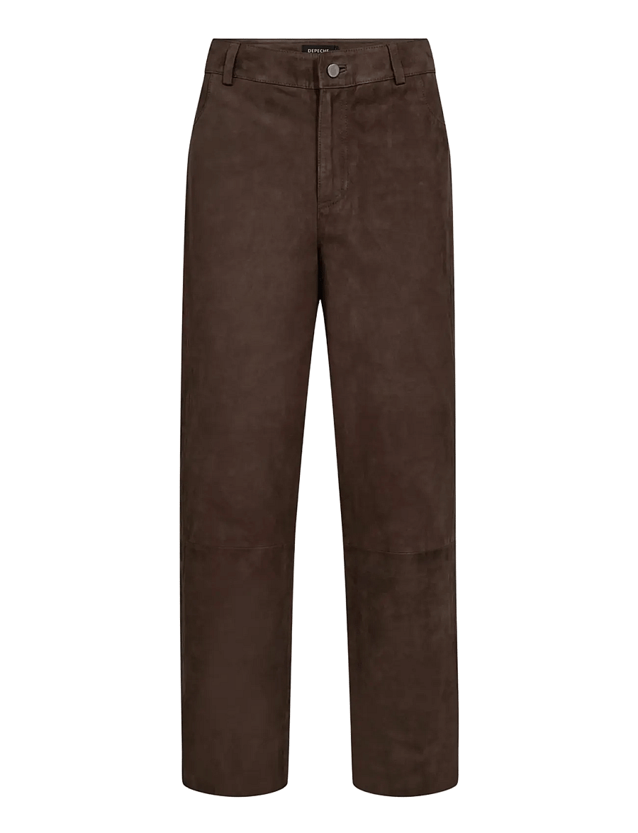 DEPECHE - NaomiDEP HW Pant 7/8 Length - lederhosen - 217 deer - 0