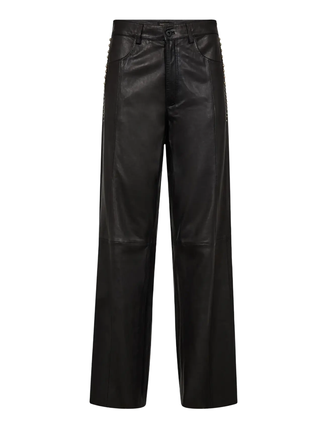 DEPECHE CatDEP MW Pant Full Length - Hosen - 099 BLACK (NERO) / black