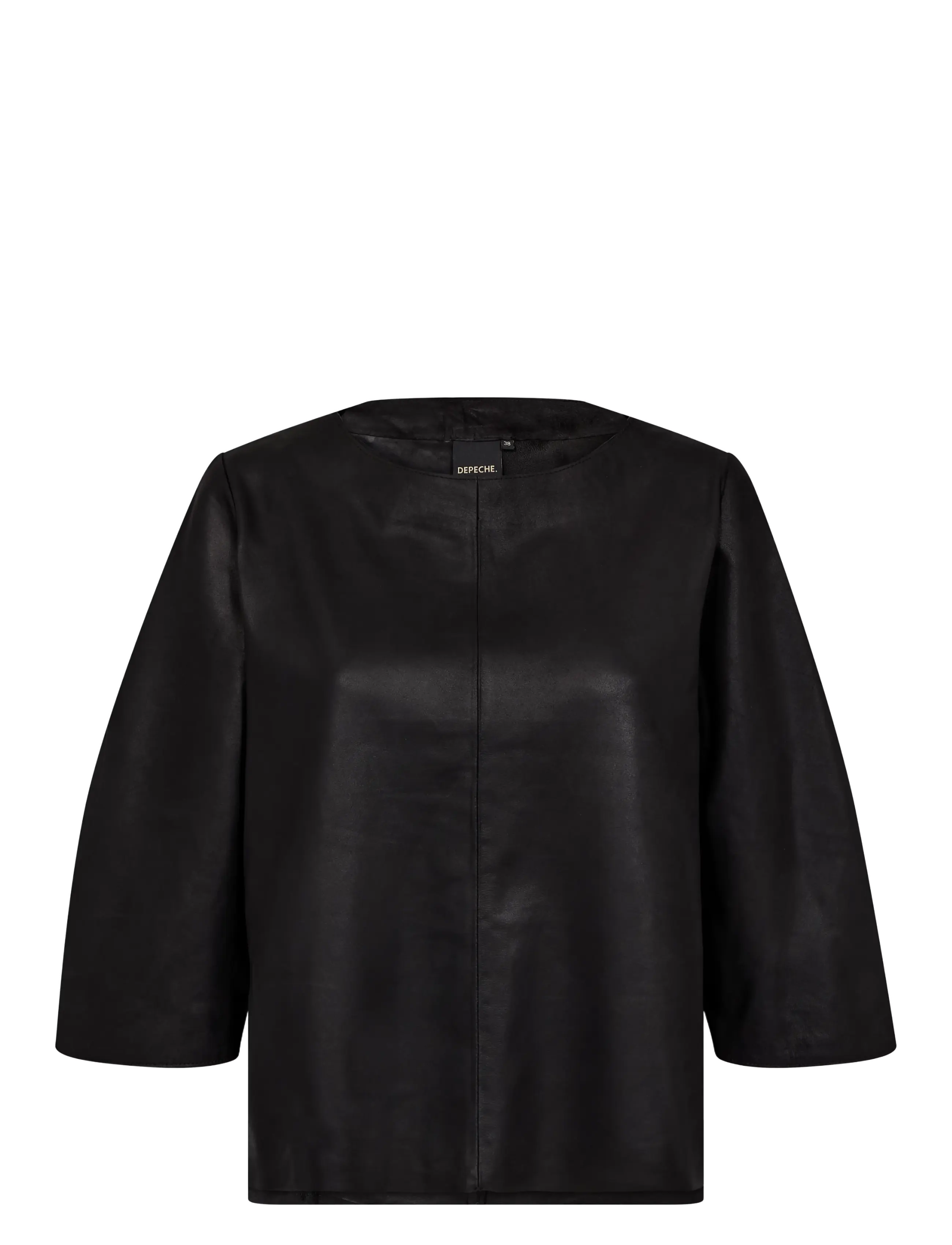 DEPECHE LorenzaDEP Blouse - Uus - 099 BLACK (NERO) / black