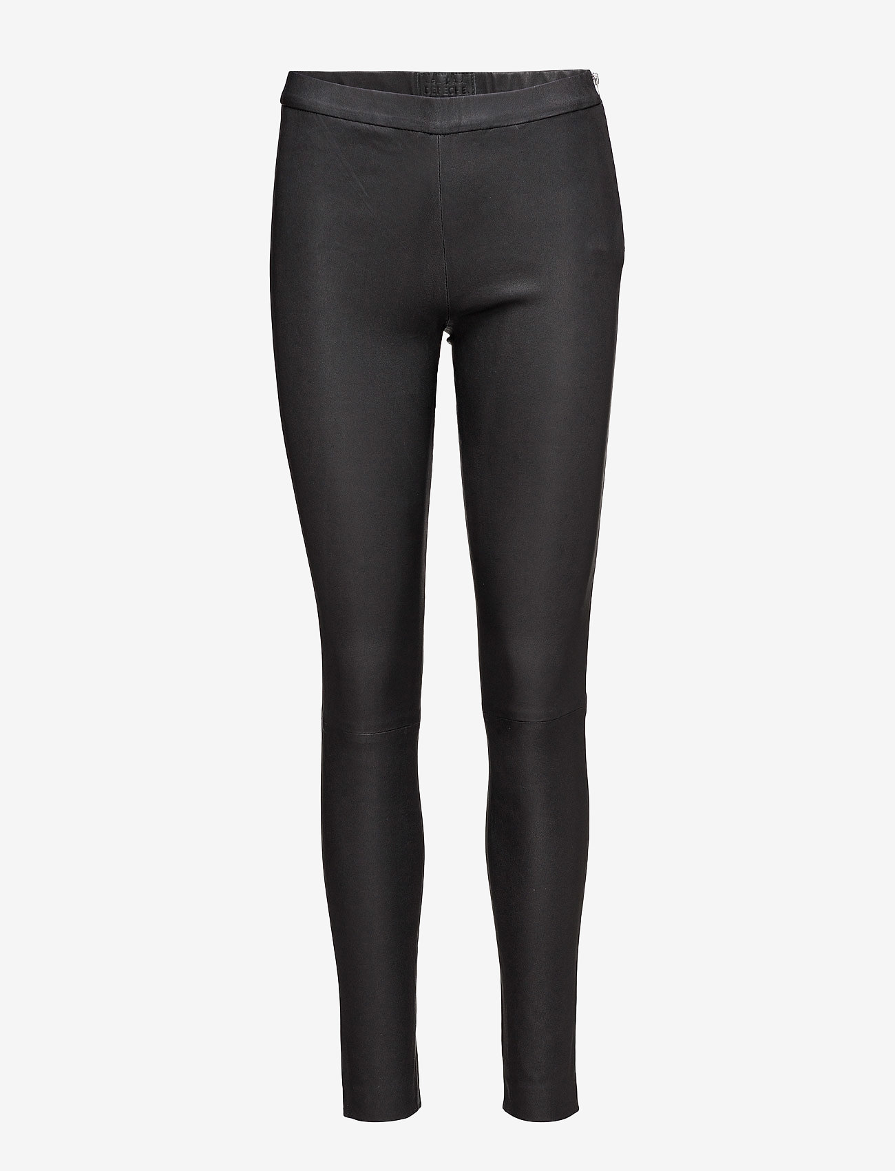 DEPECHE - Pants - lederhosen - black - 0