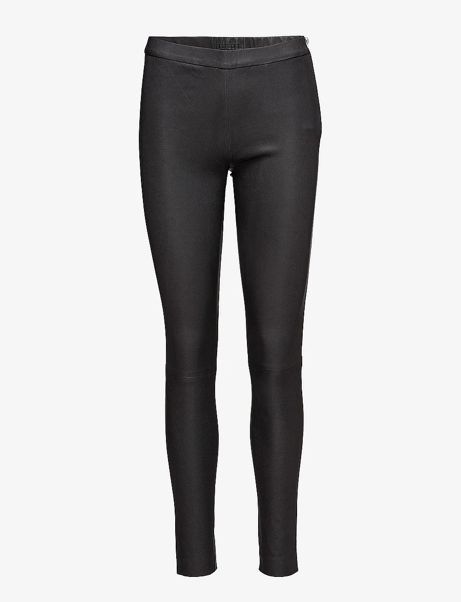 DEPECHE - Pants - lederhosen - black - 0