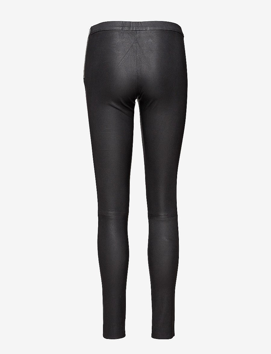 DEPECHE - Pants - lederhosen - black - 1