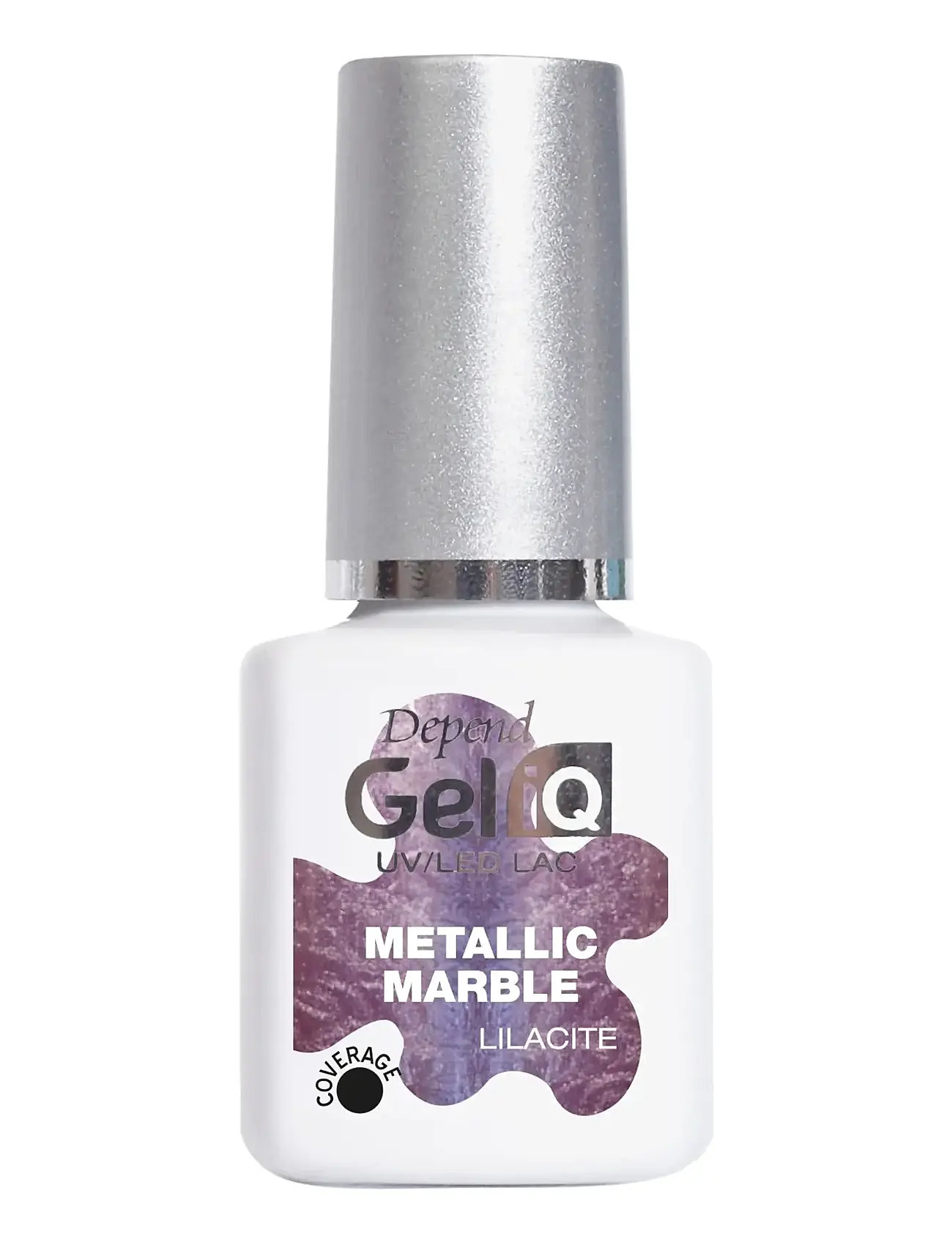 Depend Cosmetic Gel Iq Metallic Marble - Purple - 5 ML