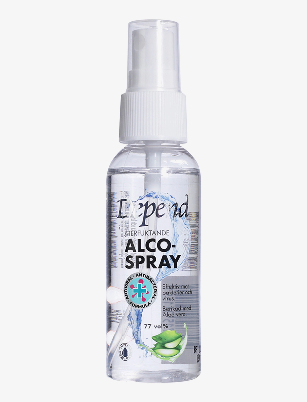 Depend Cosmetic Alcogel Spray 50 ml, 50 ml, Nude, Krop > Håndsprit, Dame