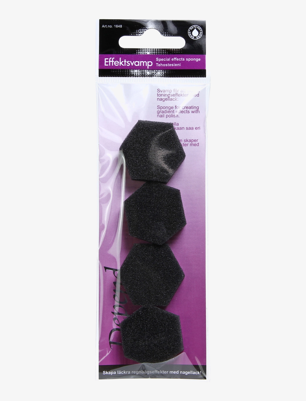 Depend Cosmetic Marmorerings svamp - Visa allt - CLEAR / undefined