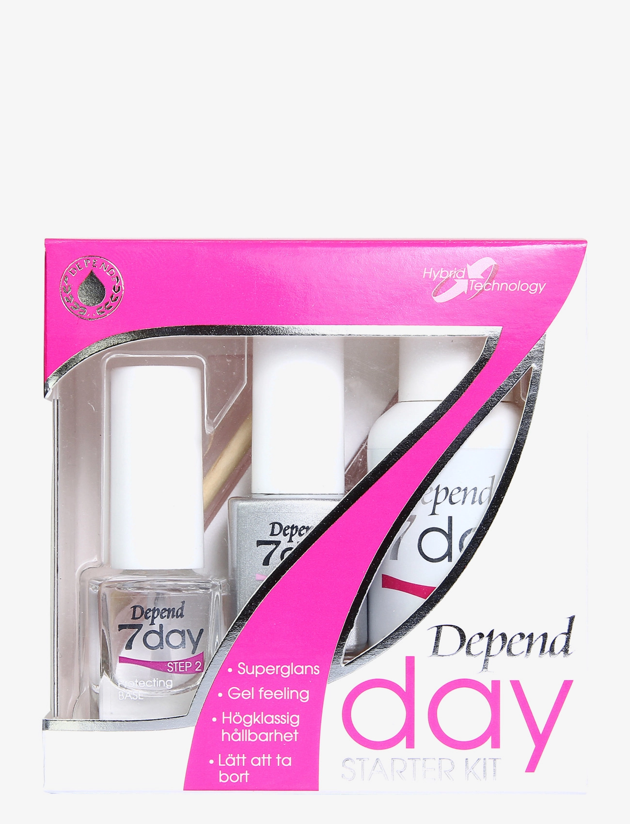 Depend Cosmetic 7day Starter Kit Nail polish removers