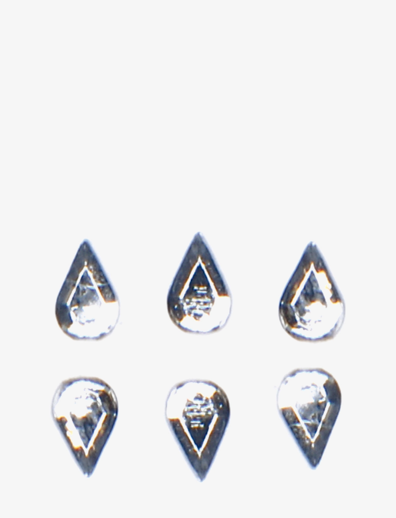 Depend Cosmetic Rhinestones Droppe Genomskinliga 10 Pcs, One Size, Nude, Negle > Negledekorationer, Dame