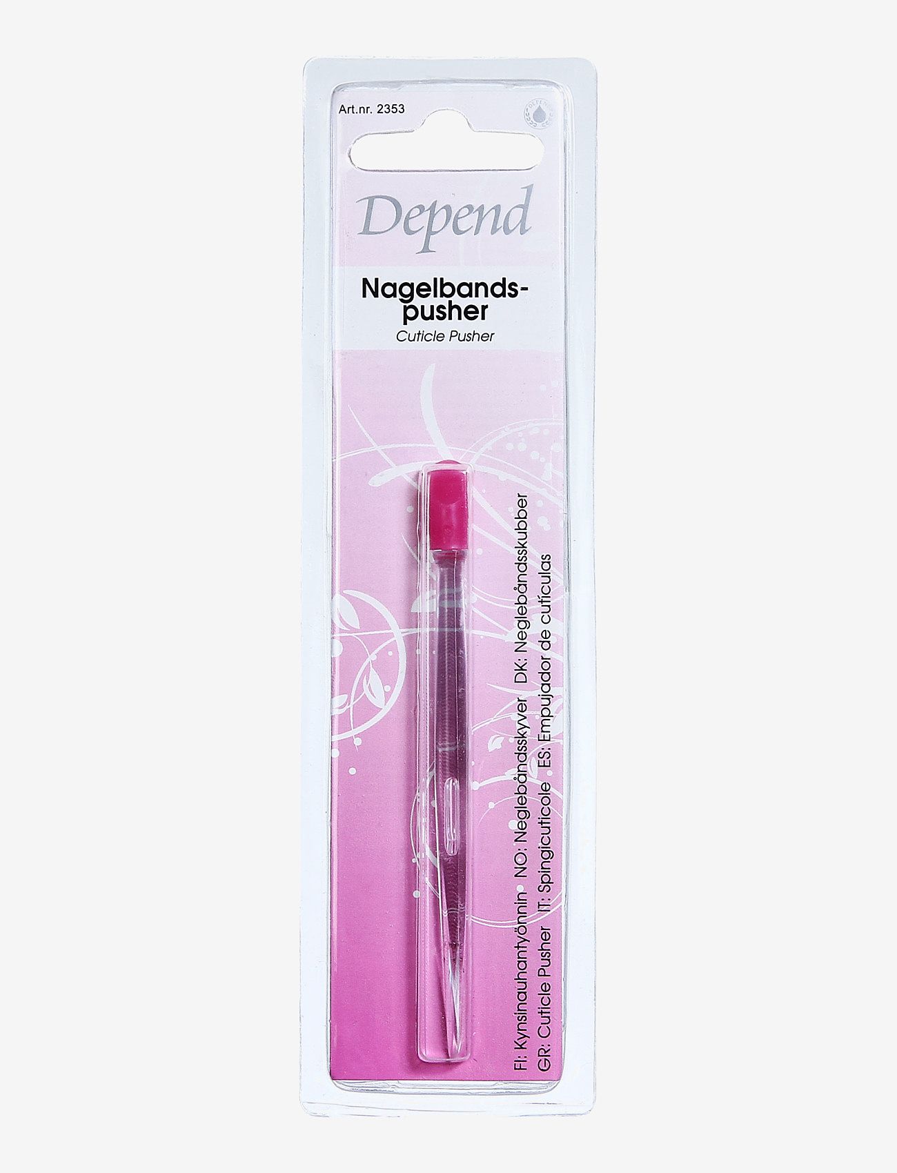 Depend Cosmetic - Nagelbandspuscher - negleprodukter - clear - 0