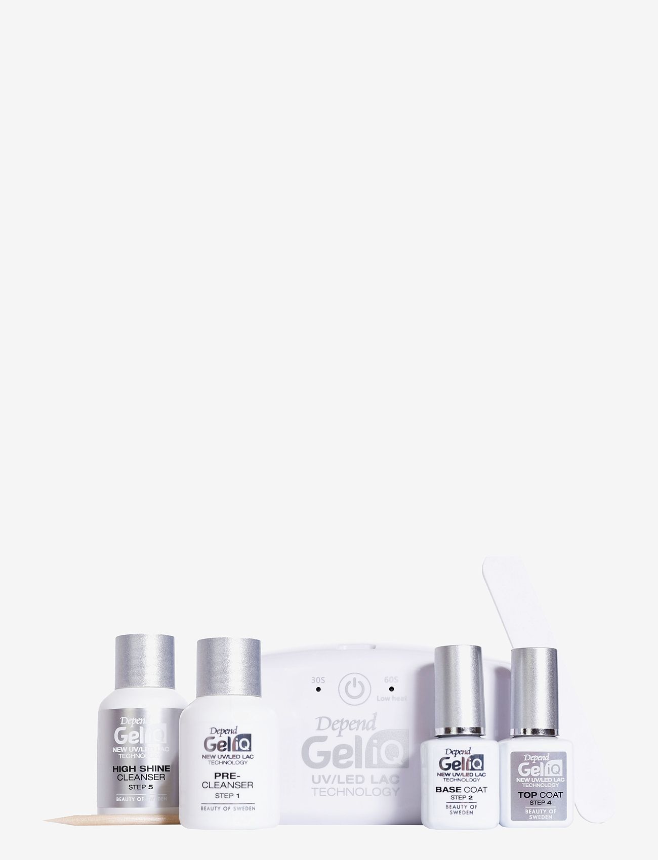 Depend Cosmetic - Gel iQ Start Kit - gåvoset - clear - 1