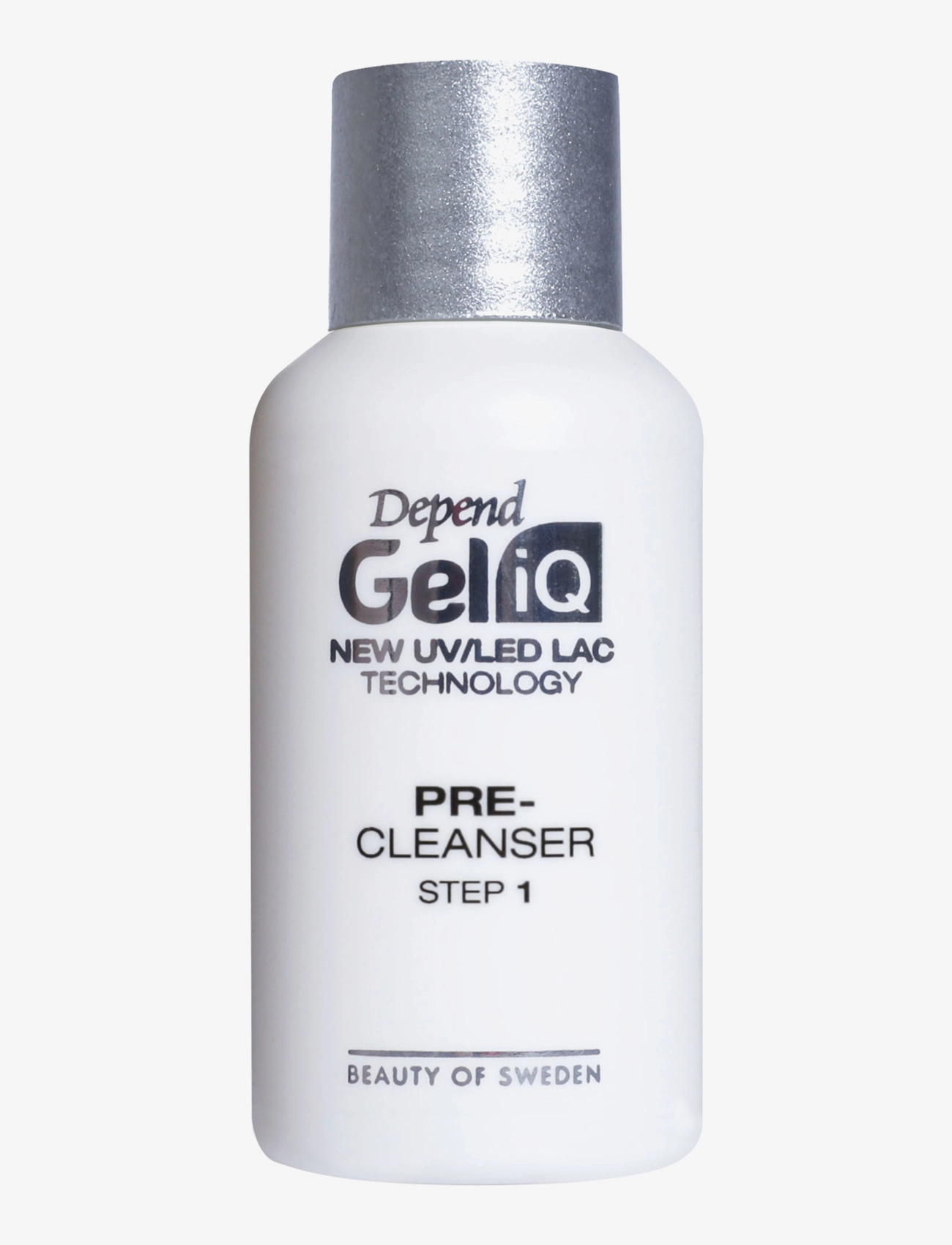 Depend Cosmetic Gel Iq Pre-Cleanser Step1, Neglelak Removers, Nude, Str: 35 ml